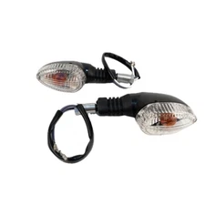 For Ducati 848 1098 1198 Clear ABS Plastic Turn Signals Indicator Blinker Light