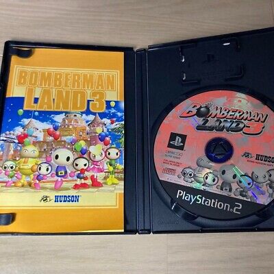 PS2 Sony Playstation 2 Bomberman Land 3 Hudson the Best Japanese