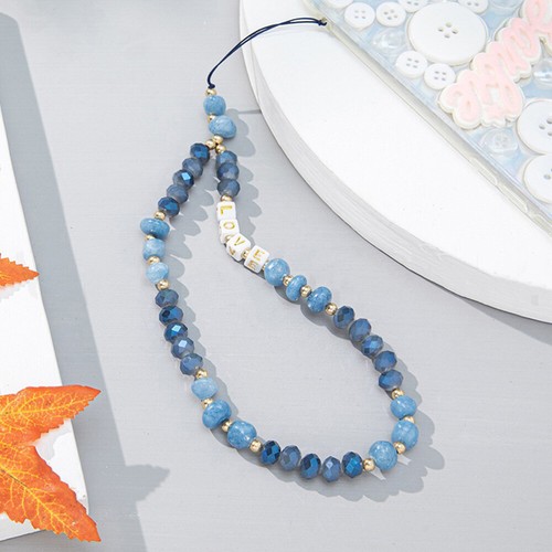 4 Pcs Crystal Stone Bracelet Cute Phone Accessories Cellphone Charm Strap - Zdjęcie 4 z 12