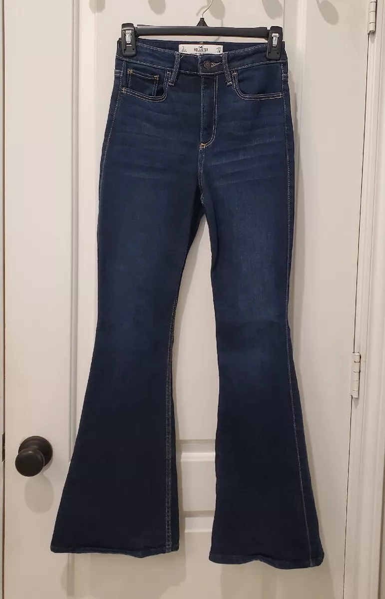 Hollister Women's Curvy High-Rise Vintage Flare Jeans Size 25 X 30