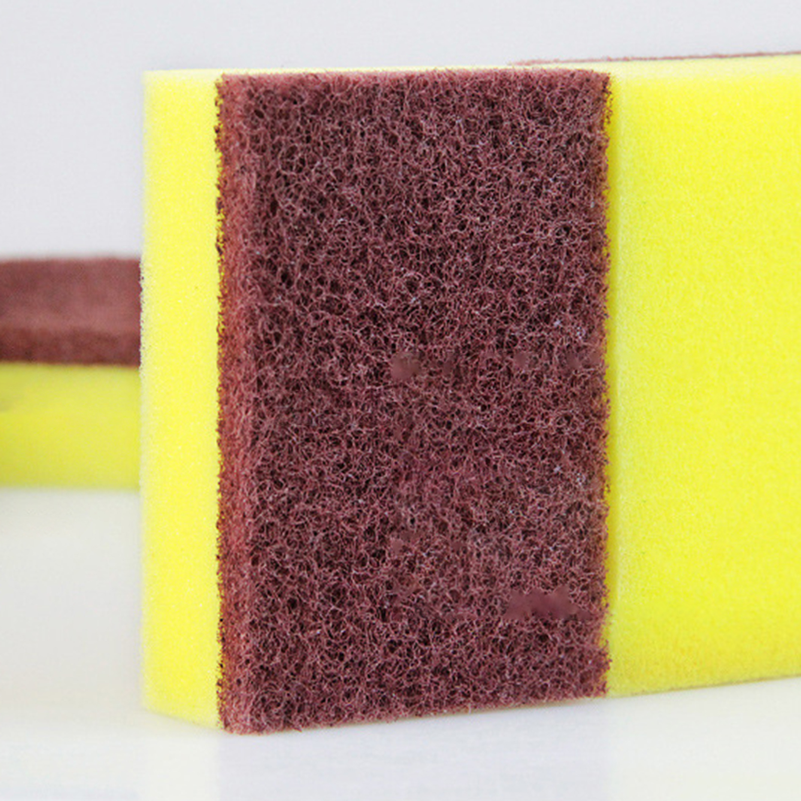 5pcs Scrub Rag High Density Wear Resistant Emery Sponge Dish Cloth ...