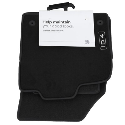 OEM 2021-2023 Volkswagen ID.4 Carpet Floor Mats All-Weather NEW 11B-061-370-WGK