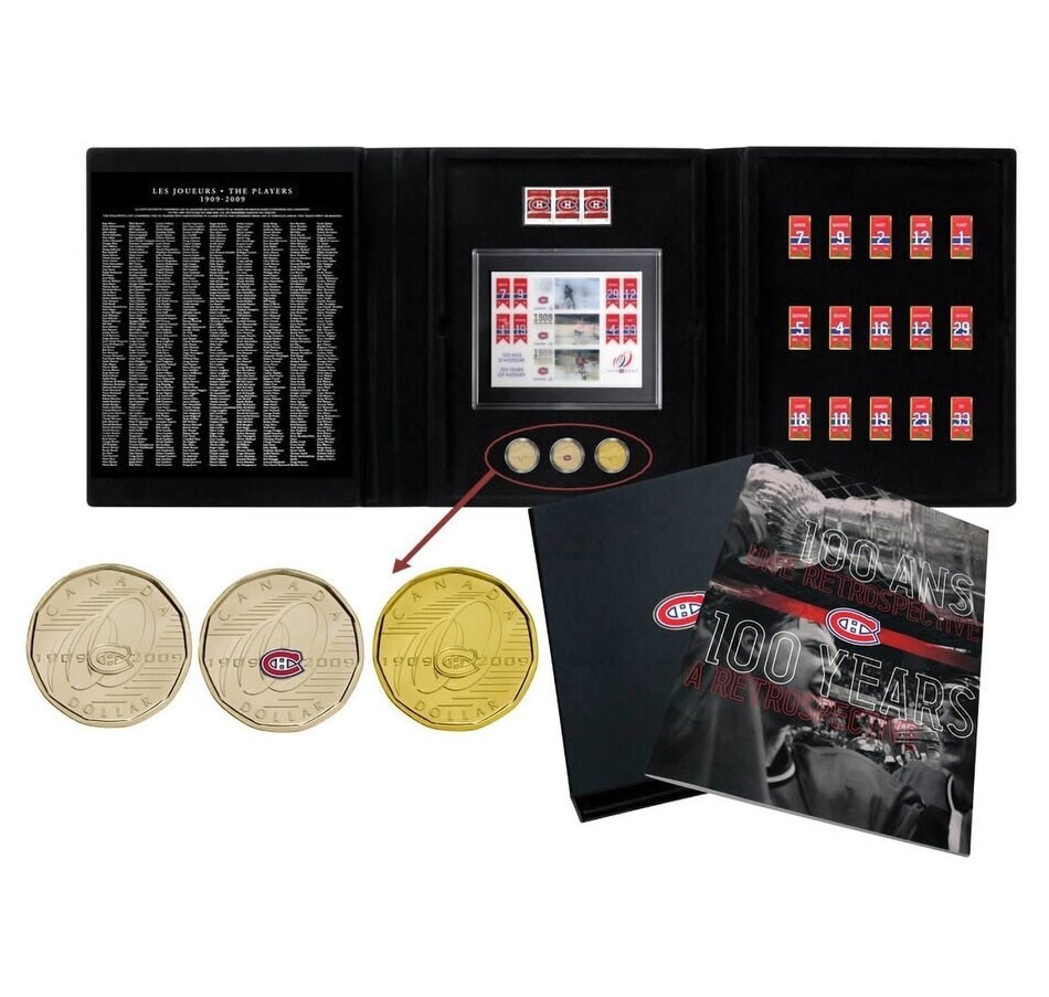 Montreal Canadiens 100th Anniversary Deluxe Collector Set (1909