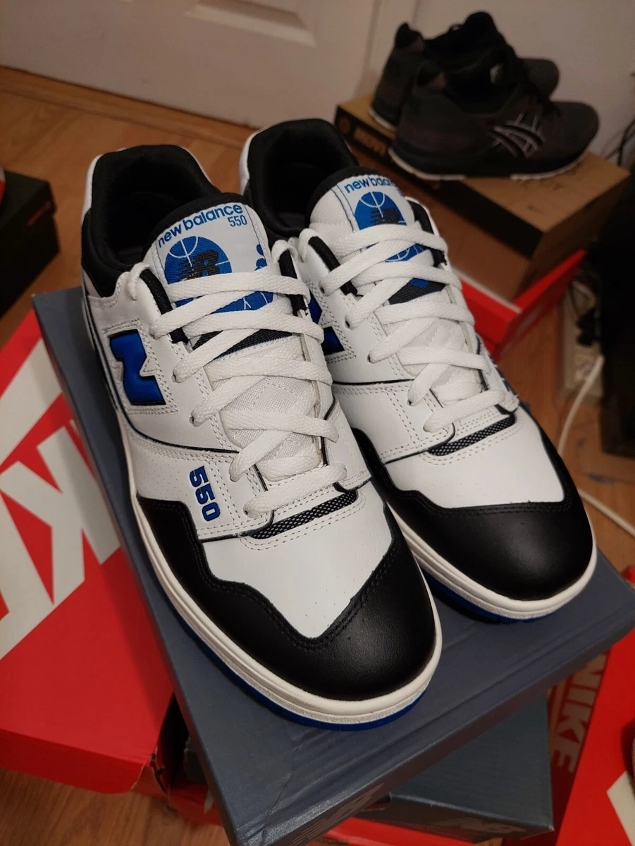 New Balance 550 US mens 11.5 Shoes Shifted Sport Royal Blue White