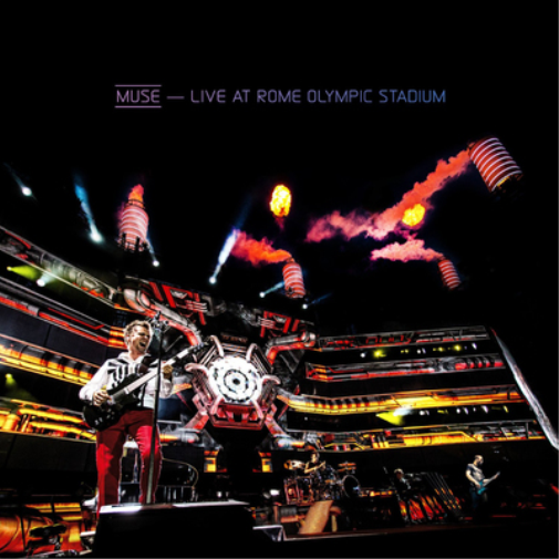 Muse Live at Rome Olympic Stadium (CD) Album with DVD