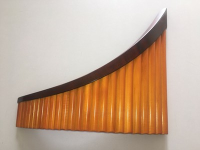 Professional Panflute 22 Tubes Maple Made By Hora Romania Ebay