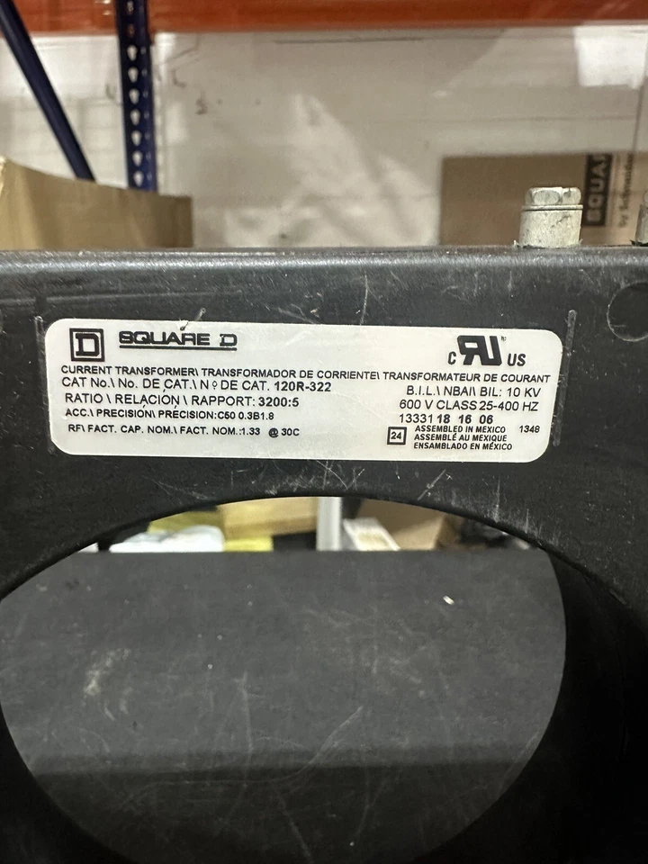 Square D Current transformer 120R 322 - Image 2 of 2