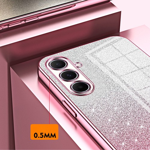 For Samsung Galaxy A56 A26 A36 A34 A14 A15 A55 A33 Glitter Phone Case TPU Cover - Picture 8 of 26