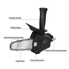Outdoor Small Handheld Chain Saw Chainsaw Conversion Head Logging Tools