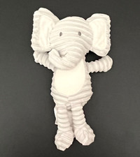 Chick Pea Baby Elephant 11" Gray Ribbed Corduroy Plush Toy Animal Lovey 2020