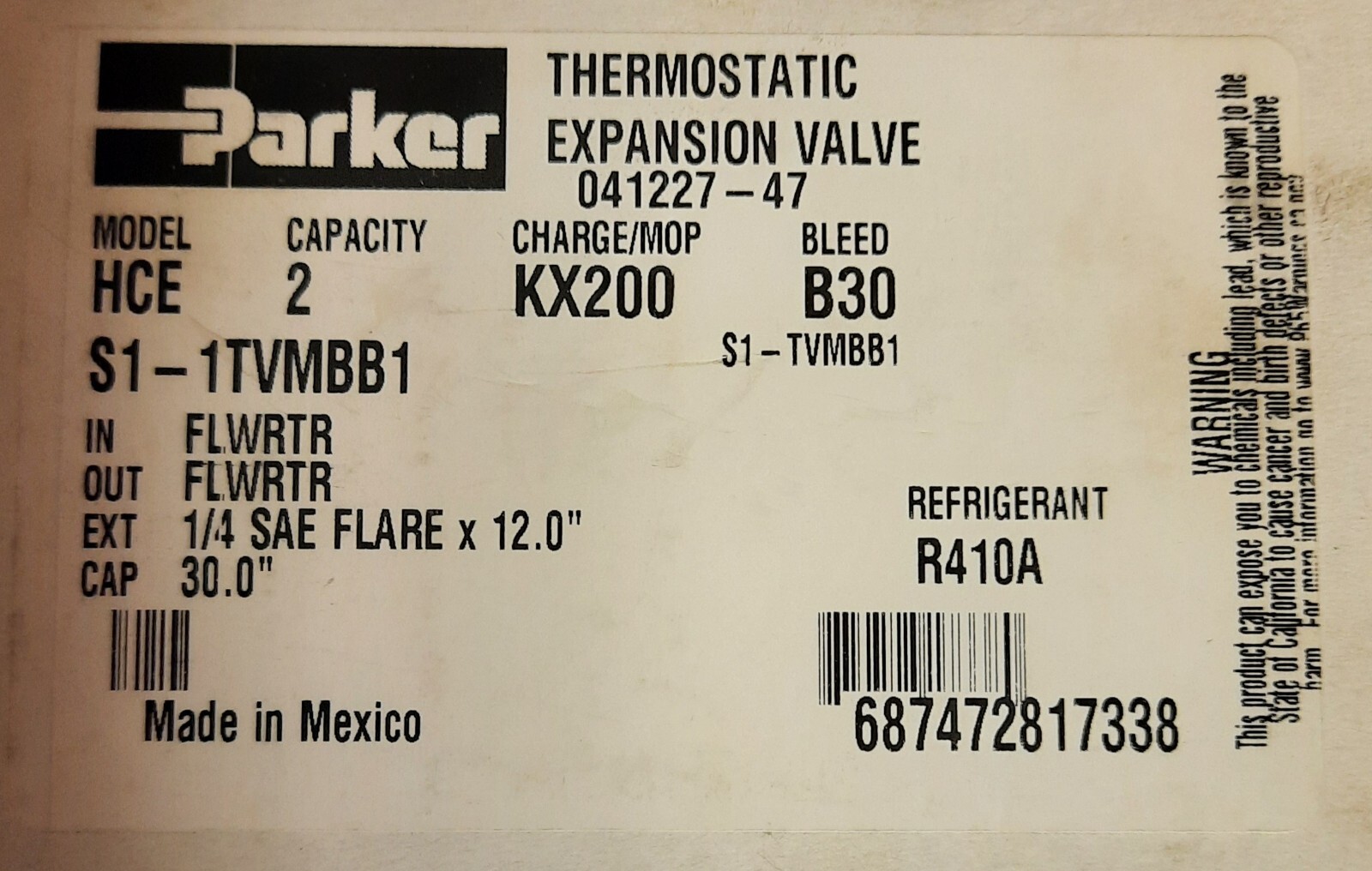 S11TVMBB1 York Controls R410A 2Ton Txv OEM S11TVMBB1 eBay