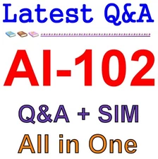 MS Best Exam Practice Material for AI-102 Exam Q&A+SIM