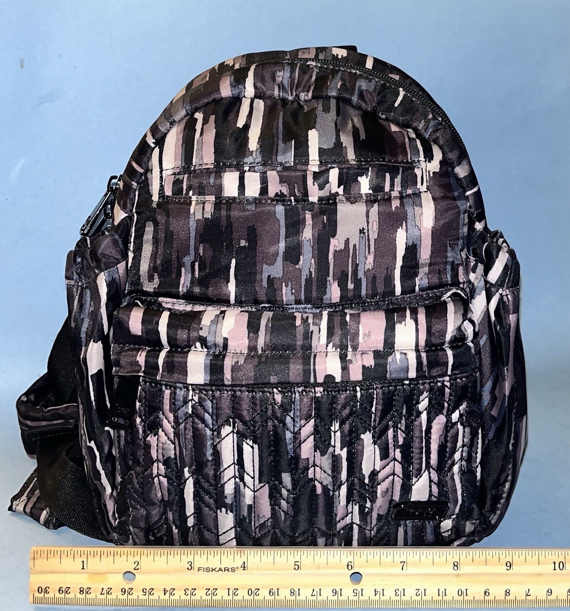 Lug Mini Orbit Backpack Purse - Black Camouflage
Weekend trip or typical workday Lug Mini Orbit Backpack Purse - Black Camouflage | eBay main image 4