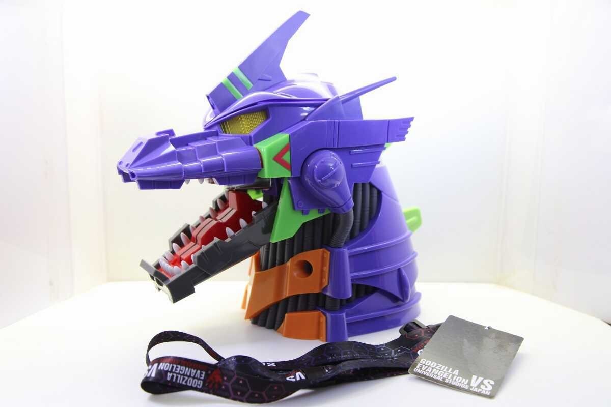 USJ Godzilla vs Evangelion Popcorn Bucket Limited Rare Universal