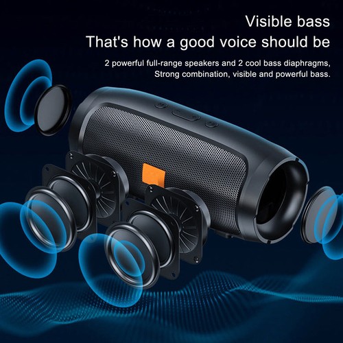 40W Portable Wireless Bluetooth Speaker Waterproof Stereo Bass Loud USB AUX FM- - Picture 8 of 18