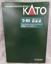 KATO 10-864 N Gauge Tokyo Metro Ginza Line 01 Series 6-Car Set Mode JP [USED]