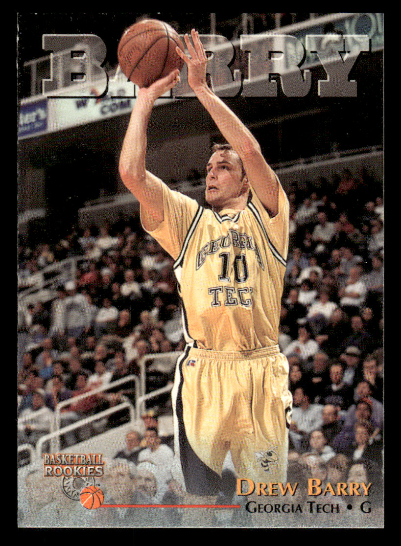 1996 Score Board Rookies Basketball #60 Drew Barry
