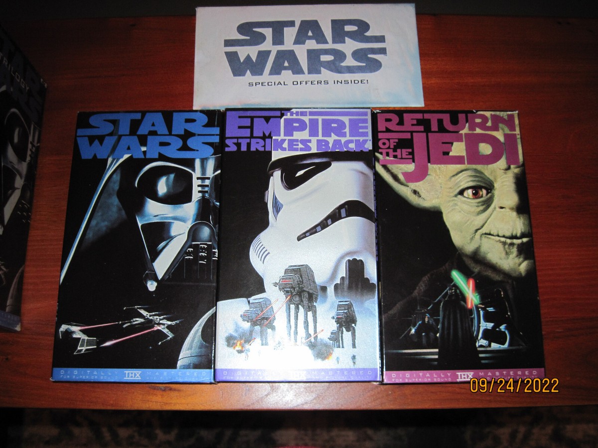 Star Wars Trilogy Giftpack (VHS, 1995) for sale online | eBay