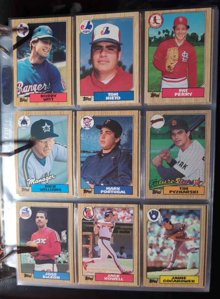 1987 Topps 401-600 Pick from drop down list - Image 2 of 2