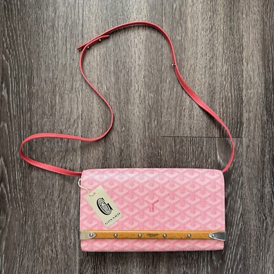 Goyard Crossbody Pink Monte Carlo MM Sakura Pink Messenger Bag