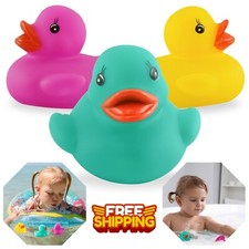 6cm Plastic Floating Duckies Bath Time Fun Play Bathtub Toys for Kids 3+ Years