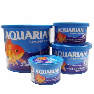Taiyo Tropical Aquarian Tropical Fish Aquarium Fish Flakes Aquarian  Goldfish Flake Fish Food Coldwater Aquarium UK