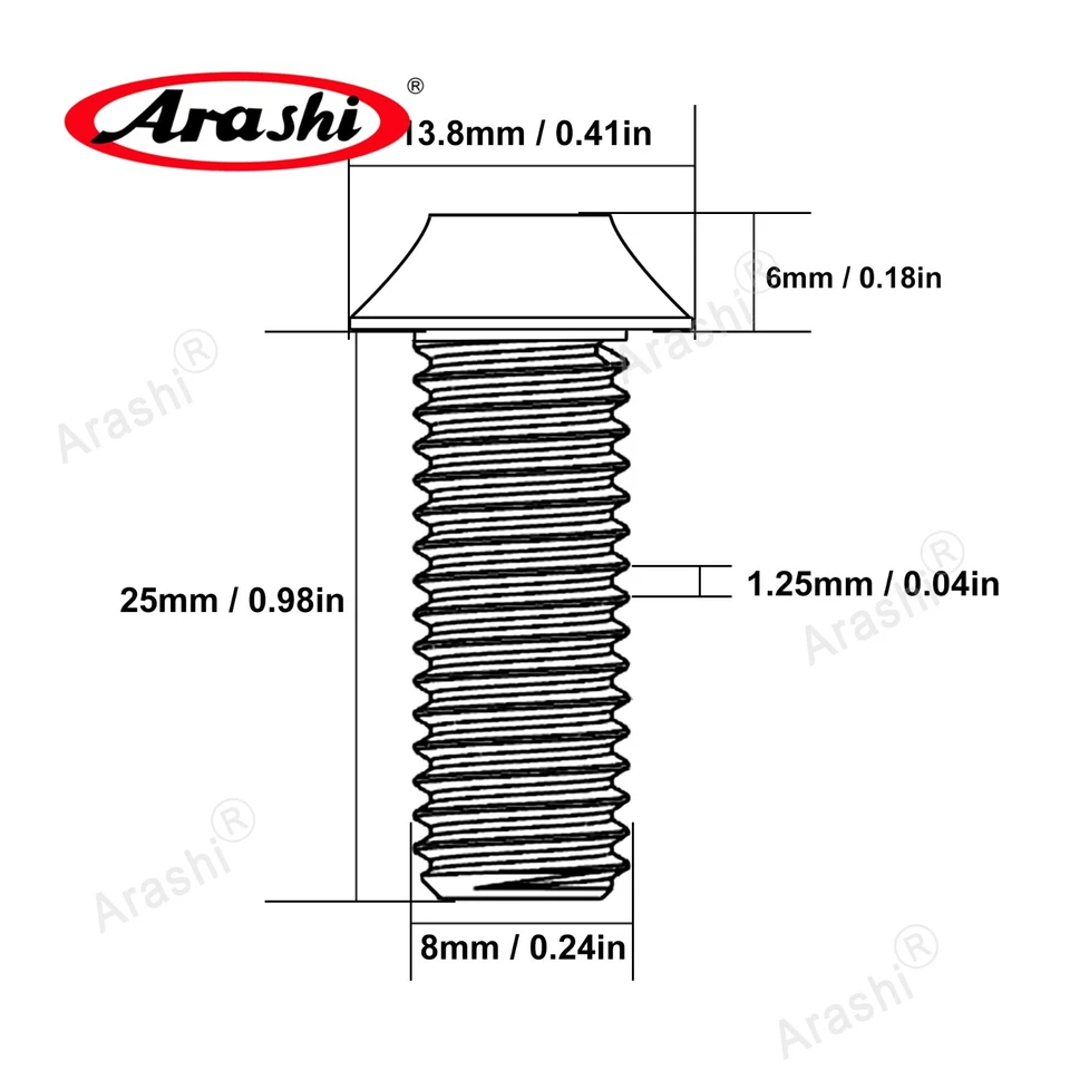 Pedal de apoio para os pés traseiro Kawasaki Ninja 1000 Z1000 Z1000SX 2014-2017 - Imagem 4 de 4