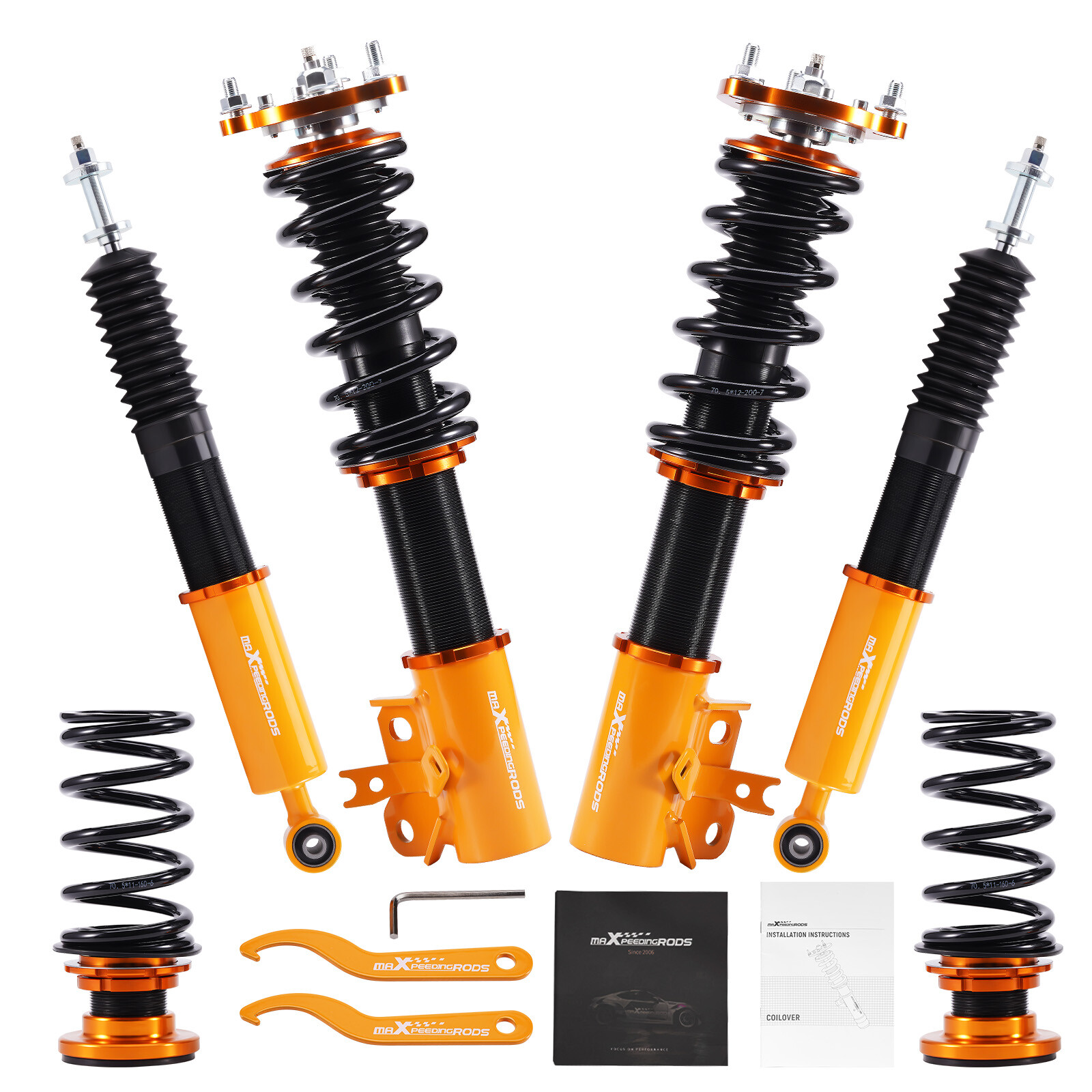 24 Damping Level Coilover For Honda Civic 4-door Sedan FA1 FA2 FA3 FA4 2006-2011