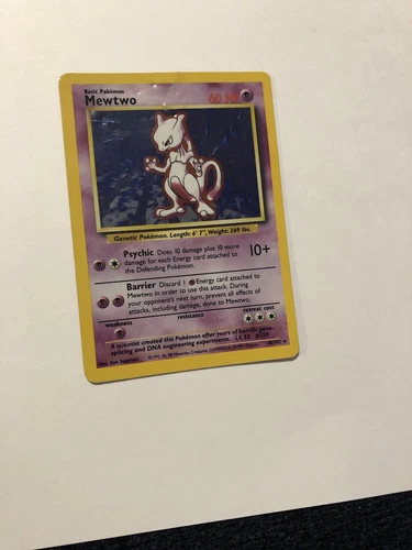 Mewtwo Base Set Holo 10/102