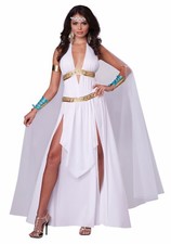 GREEK ROMAN GLORIOUS GODDESS ADULT HALLOWEEN COSTUME WOMEN SIZE X-SMALL