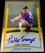 PABLO TORANZO 2014 Leaf Perfect Game Showcase Autographs Gold #34/50