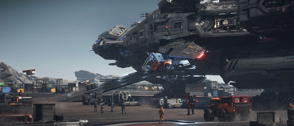 Star Citizen : Vaisseau RSI POLARIS LTI (assurance à Vie) + Peinture QUASAR – Offre Black Friday