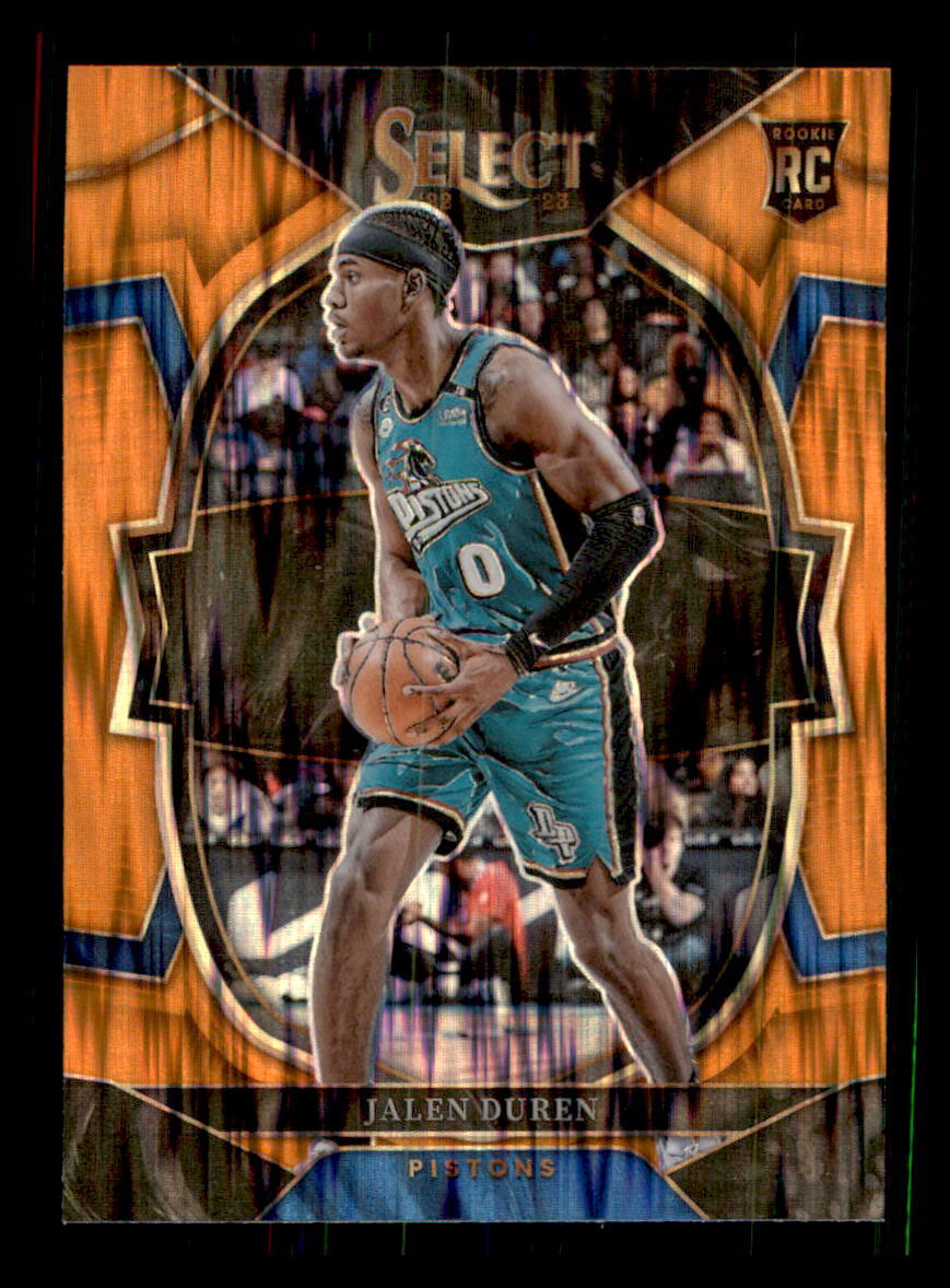 2022 Basketball 2022-23 Panini Select Jalen Duren Detroit Pistons #98 OWP RC1
