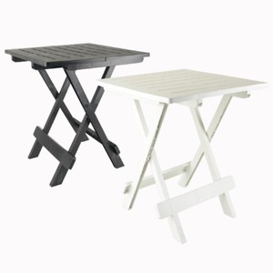 Kunststoff Gartentisch Klappbar 2 Farben Kleiner Campingtisch Beistelltisch Ebay