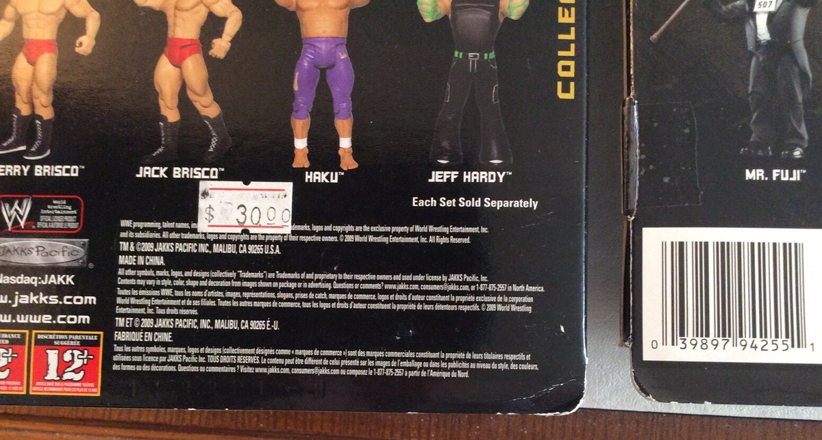 JAKKS PACIFIC WWE CLASSIC SUPER STARS SERIES 25 HAKU JAKKS PACIFIC WWE CLASSIC SUPER STARS SERIES 25 HAKU