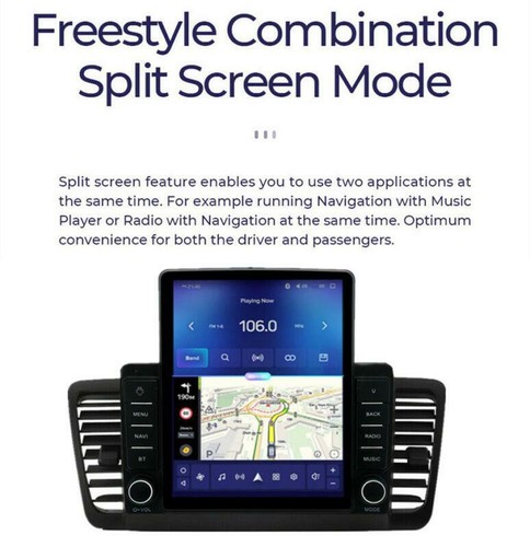 Android Radio Stereo Head Unit Vertical 9.5
