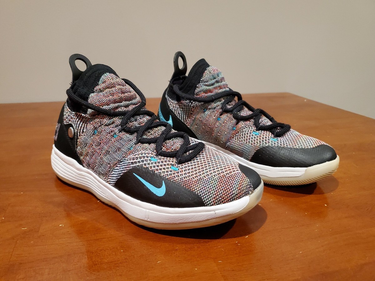 Nike KD XI 11 Kevin Durant React Multi-Color GS Size 7Y AH3465 001