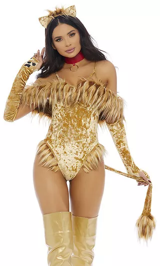 Fur bodysuit hotsell