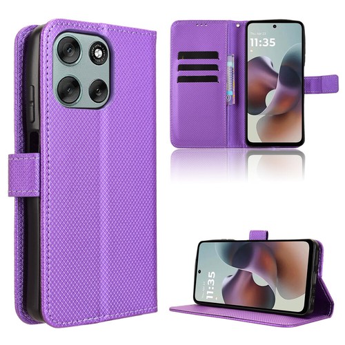 For Motorola Moto G56 5G Shockproof Flip Leather Wallet Stand Case Cover - Picture 23 of 28