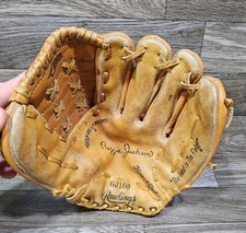 Vintage Reggie Jackson Rawlings GJ100 RHT Taiwan Kids 10" Baseball Glove
