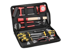 Tool set, 23 pieces, in cloth folder