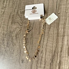 Giani Bernini Shaky Disc Ankle Bracelet in Sterling Silver NWD