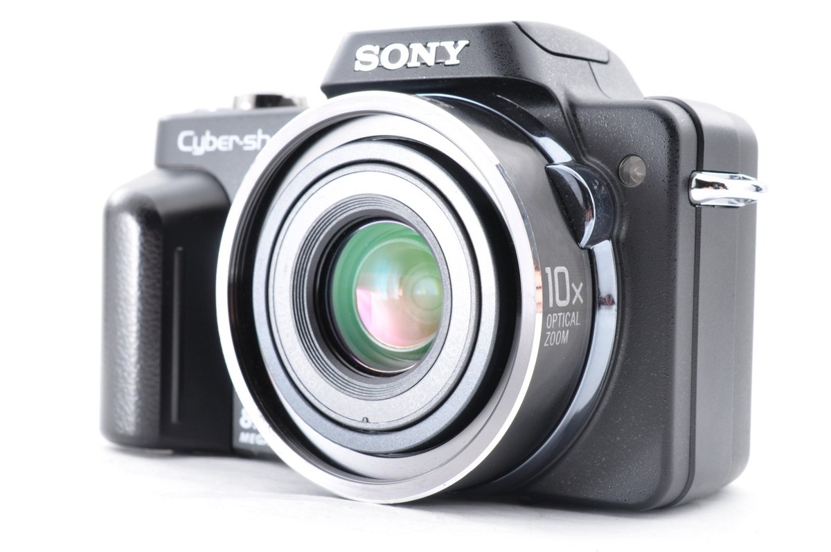 Sony Cyber-shot DSC-H10 8.1MP Digital Camera Black From Japan