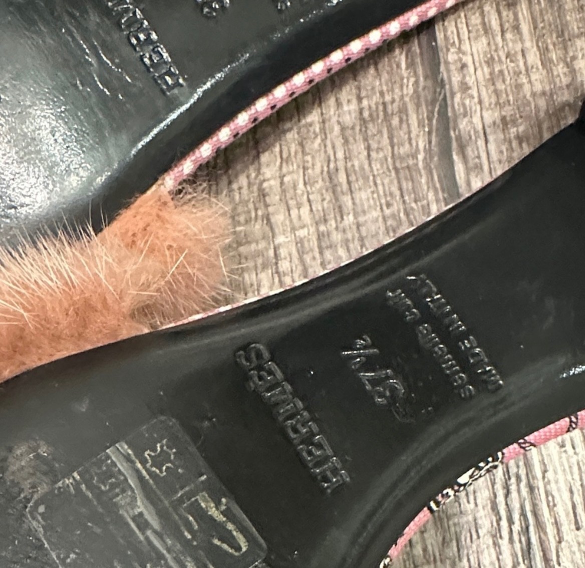 Rare hermes mink fur sandals image 7