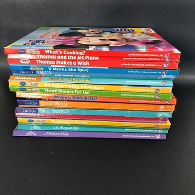 Disney Nickelodeon PI Kids Book Bundle 14 Books Me Reader Erin Rose Grobarek