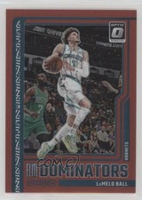 2023 Panini Donruss Optic Elite Dominators Red Prizm 80/99 LaMelo Ball #24 14t3