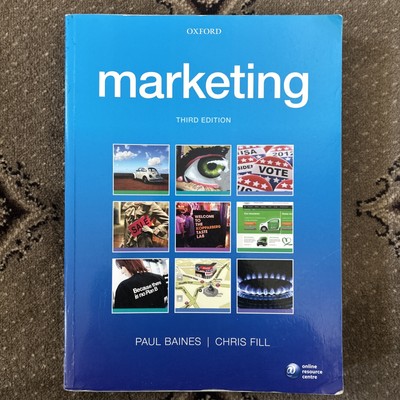 Marketing by Paul Baines, Chris Fill (Paperback, 2014) - third edition