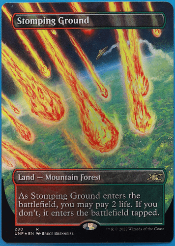 Stomping Ground (280 Borderless) FOIL Unfinity NM (507350) ABUGames - Bild 1 von 2