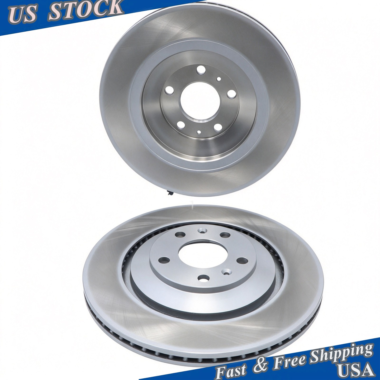 Bentley Continental GT 2007-2018 Rear Brake discs Pair P/N 3W0615601G