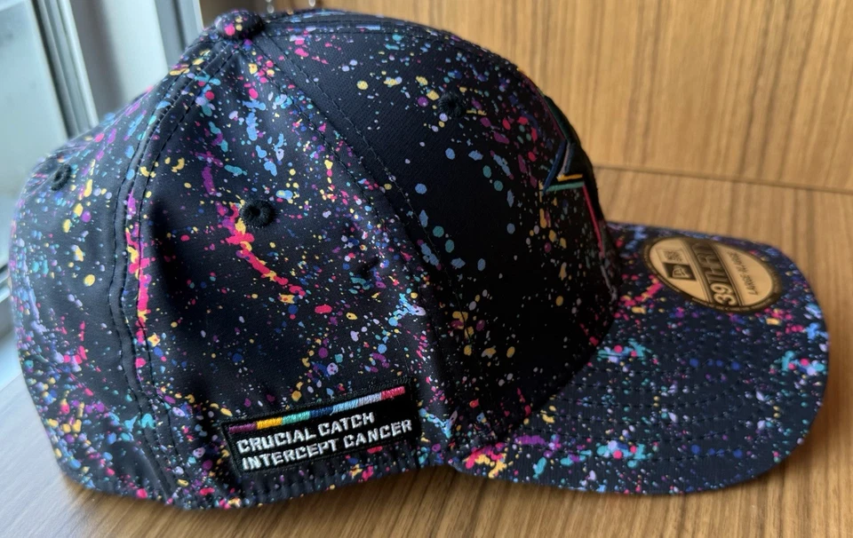 全新带标签 2025 New Era 39THIRTY 达拉斯牛仔 Crucial Catch 男式 L/XL Flex Fit 帽子 — 第 2/4 张图片